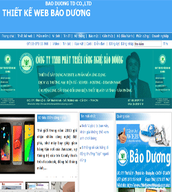 thiết kế web bảo dương